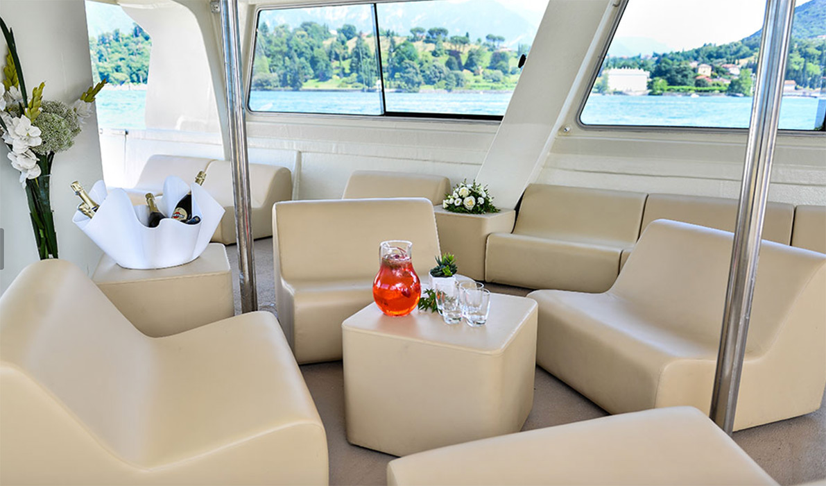 Boat trip on Lake Como