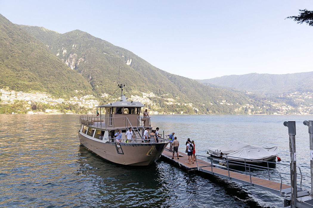 Boat trip on Lake Como
